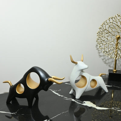 Golden Horns Bulls Set