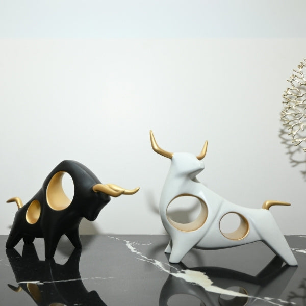 Golden Horns Bulls Set