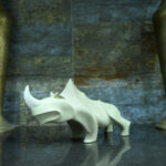 Best Rhino Statue | Decorative Animal Statue | Decoro.pk