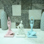 Harmony Yoga Pose Trio | Mindful Home Decor | Decoro.pk