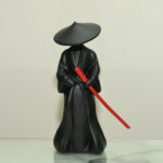 Samurai Man with Sword | Warrior Figurine Decor | Decoro.pk