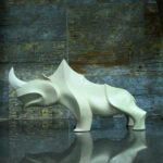 Best Rhino Statue | Decorative Animal Statue | Decoro.pk