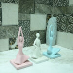 Harmony Yoga Pose Trio | Mindful Home Decor | Decoro.pk
