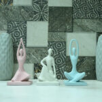 Harmony Yoga Pose Trio | Mindful Home Decor | Decoro.pk
