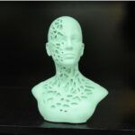 Modern Fractured Elegance Statue | Art Decor Piece | Decoro.pk