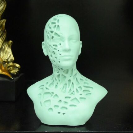 Modern Fractured Elegance Statue | Art Decor Piece | Decoro.pk