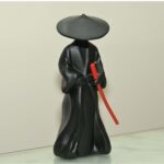 Samurai Man with Sword | Warrior Figurine Decor | Decoro.pk