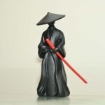 Samurai Man with Sword | Warrior Figurine Decor | Decoro.pk