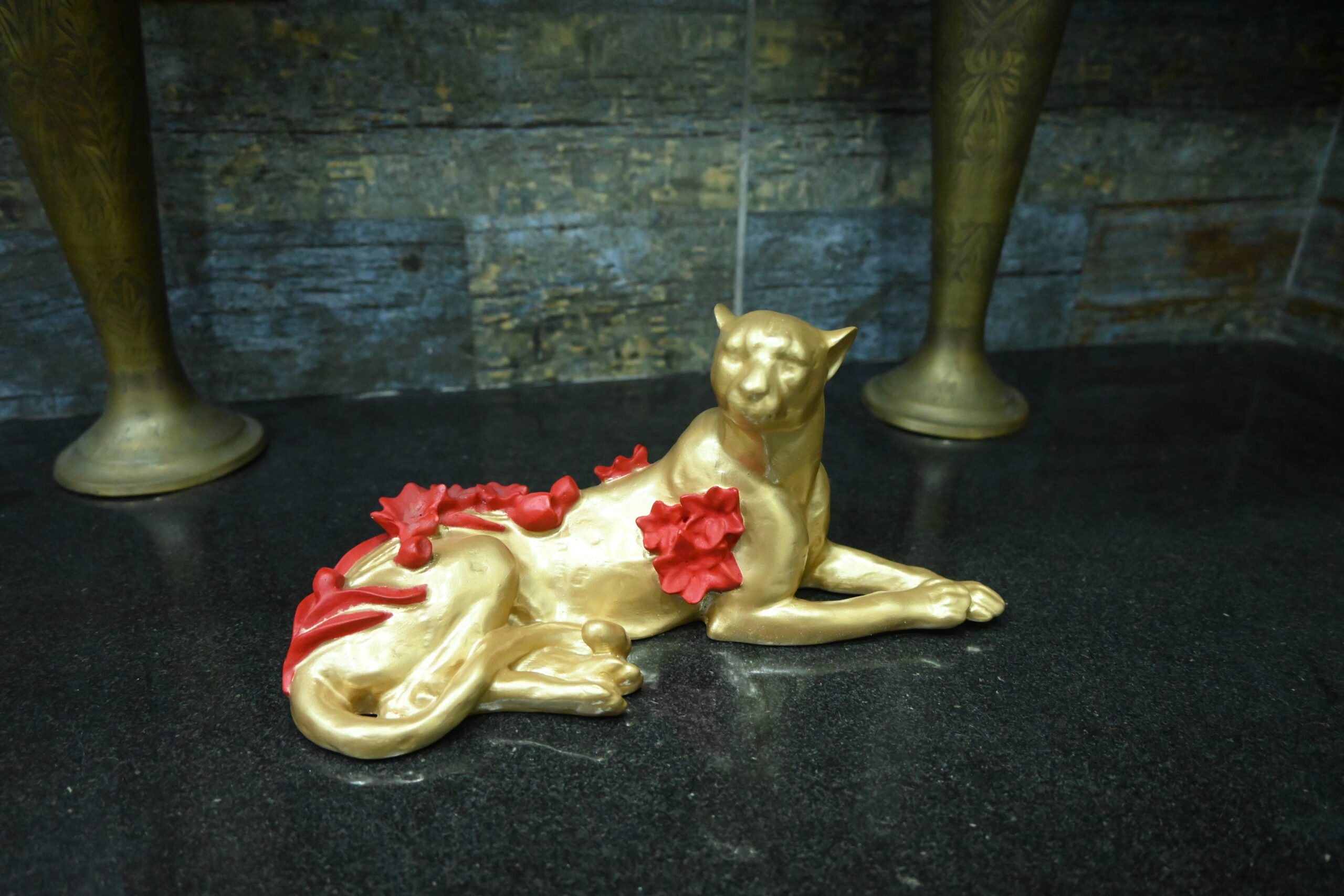 Flowers on Cheetah - Image 4